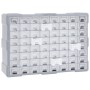 Multi-Schubladen-Organizer mit 64 Schubladen 52x16x37,5 cm von vidaXL, Werkzeugkästen - Ref: Foro24-147580, Preis: 55,09 €, R...