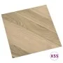 Lamas de suelo autoadhesivas 55 uds PVC marrón a rayas 5,11 m² de , Suelos y moquetas - Ref: Foro24-324680, Precio: 64,38 €, ...