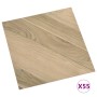 Selbstklebende Bodenplatten 55 Stück braun gestreift PVC 5,11 m² von , Böden und Teppiche - Ref: Foro24-324680, Preis: 71,52 ...