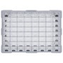 Multi-Schubladen-Organizer mit 64 Schubladen 52x16x37,5 cm von vidaXL, Werkzeugkästen - Ref: Foro24-147580, Preis: 55,09 €, R...