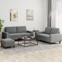 Set mit 3 Stück Sofa dunkelgrauer Stoff von , Sofas - Ref: Foro24-3201891, Preis: 558,72 €, Rabatt: %