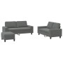 Set mit 3 Stück Sofa dunkelgrauer Stoff von , Sofas - Ref: Foro24-3201891, Preis: 558,72 €, Rabatt: %