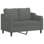 Set Sofas mit Kissen 3 Stück dunkelgrauer Stoff von , Sofas - Ref: Foro24-3201811, Preis: 452,12 €, Rabatt: %