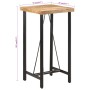 Stehtisch aus Eisen und massivem Mangoholz 55x55x107 cm von , Küchen- und Esstische - Ref: Foro24-356380, Preis: 221,72 €, Ra...