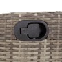 Gartensessel mit synthetischen Rattankissen grau von , Gartenstühle - Ref: Foro24-365259, Preis: 119,83 €, Rabatt: %