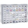 Multi-Schubladen-Organizer mit 64 Schubladen 52x16x37,5 cm von vidaXL, Werkzeugkästen - Ref: Foro24-147580, Preis: 55,09 €, R...