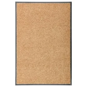 Washable cream doormat 60x90 cm by vidaXL, Doormats - Ref: Foro24-323464, Price: 32,62 €, Discount: %