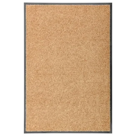Waschbare cremefarbene Fußmatte 60x90 cm von vidaXL, Fußmatten - Ref: Foro24-323464, Preis: 32,62 €, Rabatt: %
