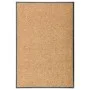 Washable cream doormat 60x90 cm by vidaXL, Doormats - Ref: Foro24-323464, Price: 32,62 €, Discount: %