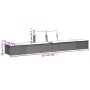 Tumbona doble con cojines ratán sintético gris de , Tumbonas - Ref: Foro24-368391, Precio: 213,84 €, Descuento: %