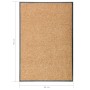 Waschbare cremefarbene Fußmatte 60x90 cm von vidaXL, Fußmatten - Ref: Foro24-323464, Preis: 33,28 €, Rabatt: %