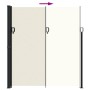 Retractable cream side awning 220x500 cm by , Umbrellas - Ref: Foro24-4004475, Price: 136,00 €, Discount: %