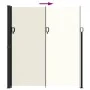 Retractable cream side awning 220x500 cm by , Umbrellas - Ref: Foro24-4004475, Price: 142,08 €, Discount: %