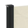 Retractable cream side awning 220x500 cm by , Umbrellas - Ref: Foro24-4004475, Price: 142,08 €, Discount: %