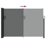 Toldo lateral retráctil gris antracita 140x600 cm de , Sombrillas - Ref: Foro24-4004518, Precio: 91,78 €, Descuento: %