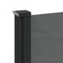 Toldo lateral retráctil gris antracita 140x600 cm de , Sombrillas - Ref: Foro24-4004518, Precio: 91,78 €, Descuento: %