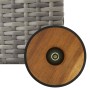 Light gray synthetic rattan garden storage box 120x65x61 cm by vidaXL, Outdoor storage boxes - Ref: Foro24-310090, Price: 131...