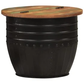 Solid recycled wood coffee table 50x39.5 cm by , Coffee table - Ref: Foro24-351752, Price: 134,16 €, Discount: %
