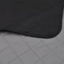 Colcha acolchada a doble cara negro gris 170x210 cm de , Colchas y edredones - Ref: Foro24-130883, Precio: 19,29 €, Descuento: %