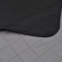 Quilted reversible black and grey bedspread 170x210 cm by , Bedspreads and duvets - Ref: Foro24-130883, Price: 20,69 €, Disco...