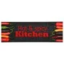 Hot&Spicy waschbarer Küchenteppich 45x150 cm von vidaXL, Fußmatten - Ref: Foro24-323479, Preis: 17,97 €, Rabatt: %