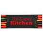 Hot&Spicy waschbarer Küchenteppich 45x150 cm von vidaXL, Fußmatten - Ref: Foro24-323479, Preis: 19,69 €, Rabatt: %