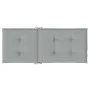 Cushions for high back chair, 6 units, light gray melange fabric. by , Cushions for chairs and sofas - Ref: Foro24-4002414, P...