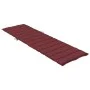 Kissen für Liegestuhl aus Stoff in Rotwein-Melange 200x60x4 cm von , Kissen für Stühle und Sofas - Ref: Foro24-4002518, Preis...