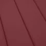 Kissen für Liegestuhl aus Stoff in Rotwein-Melange 200x60x4 cm von , Kissen für Stühle und Sofas - Ref: Foro24-4002518, Preis...