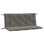 Garden bench cushions 2 units dark gray melange fabric 120x50x7 cm by , Cushions for chairs and sofas - Ref: Foro24-4002598, ...