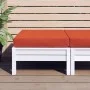 Cushion for pallet sofa in red melange fabric 60x60x10 cm by , Cushions for chairs and sofas - Ref: Foro24-4002669, Price: 33...