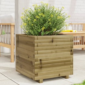 Jardinera madera de pino impregnada 50x50x49,5 cm by , Pots and planters - Ref: Foro24-3282518, Price: 126,77 €, Discount: %