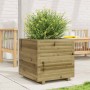 Imprägnierte Kiefernholz-Pflanzschale 50x50x49,5 cm von , Töpfe und Pflanzgefäße - Ref: Foro24-3282518, Preis: 126,77 €, Raba...