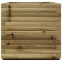 Imprägnierte Kiefernholz-Pflanzschale 50x50x49,5 cm von , Töpfe und Pflanzgefäße - Ref: Foro24-3282518, Preis: 126,77 €, Raba...