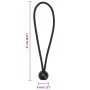 Elastische Schnüre mit Kugeln 50 Stück 21 x 0,5 cm von , Zeltzubehör - Ref: Foro24-4008139, Preis: 27,75 €, Rabatt: %