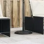 Base de sombrilla semicircular para palos de Ø38/48 mm 12 kg by , Umbrella bases - Ref: Foro24-4007971, Price: 38,51 €, Disco...