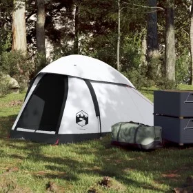 Tienda de campaña iglú 1 persona tela opaca impermeable blanco by , tents - Ref: Foro24-94791, Price: 58,56 €, Discount: %