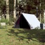 Tienda campaña forma A 2 personas tela opaca impermeable blanco
