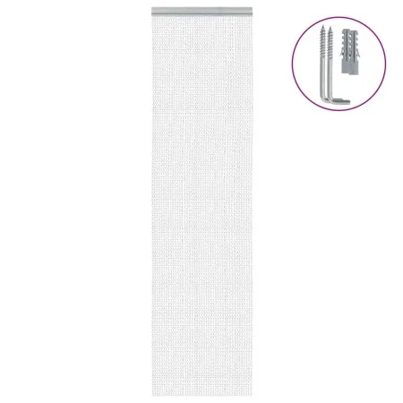 Mosquitera de cadena para puerta aluminio 56x202 cm by , Mosquito nets for windows - Ref: Foro24-4010007, Price: 51,81 €, Dis...