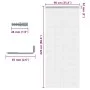Mosquitera de cadena para puerta aluminio 90x220 cm de , Mosquiteras para ventanas - Ref: Foro24-4010013, Precio: 85,84 €, De...