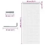 Mosquitera de cadena para puerta aluminio 90x200 cm by , Mosquito nets for windows - Ref: Foro24-4010011, Price: 84,28 €, Dis...