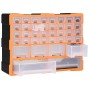 Multi-drawer organizer with 40 drawers 52x16x37.5 cm by vidaXL, Toolboxes - Ref: Foro24-147577, Price: 50,00 €, Discount: %