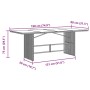 Set de comedor de jardín 7 pzas y cojines ratán sintético negro by , Garden sets - Ref: Foro24-3276869, Price: 830,67 €, Disc...