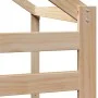 Massives Kiefernholz-Kinderbett-Dach 198x97x113 cm von , Zubehör für Betten und Lattenroste - Ref: Foro24-846876, Preis: 114,...