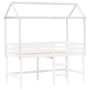 Massives weißes Kinderbett aus Holz 217x95,5x159 cm von , Zubehör für Betten und Lattenroste - Ref: Foro24-846959, Preis: 116...