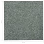 Baldosas de suelo de moqueta 20 uds 5 m² 50x50 cm verde de vidaXL, Suelos y moquetas - Ref: Foro24-147313, Precio: 115,85 €, ...
