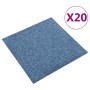 Teppichbodenfliesen 20 Stück 5 m² 50x50 cm blau von vidaXL, Böden und Teppiche - Ref: Foro24-147316, Preis: 130,87 €, Rabatt: %