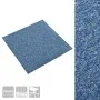 Carpet floor tiles 20 pcs 5 m² 50x50 cm blue by vidaXL, Floors and carpets - Ref: Foro24-147316, Price: 127,72 €, Discount: %