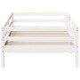 Massives Kiefernholzbettgestell, 100x200 cm. von , Betten und Lattenroste - Ref: Foro24-846971, Preis: 133,81 €, Rabatt: %