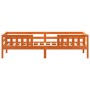 Estructura de cama madera maciza de pino marrón cera 75x190 cm de , Camas y somieres - Ref: Foro24-846984, Precio: 99,24 €, D...